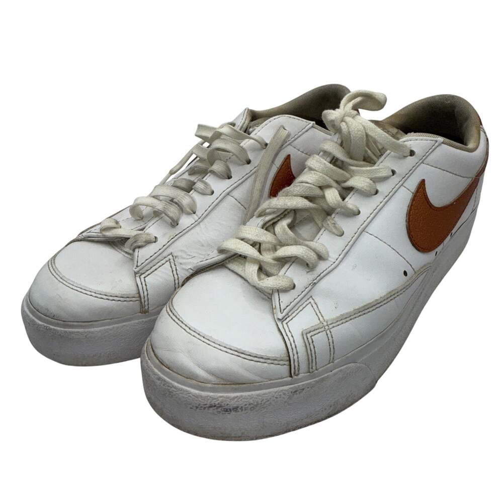 Size 10.5 - Women’s Nike Blazer Sport Shoes - White/Copper DQ7571-100
